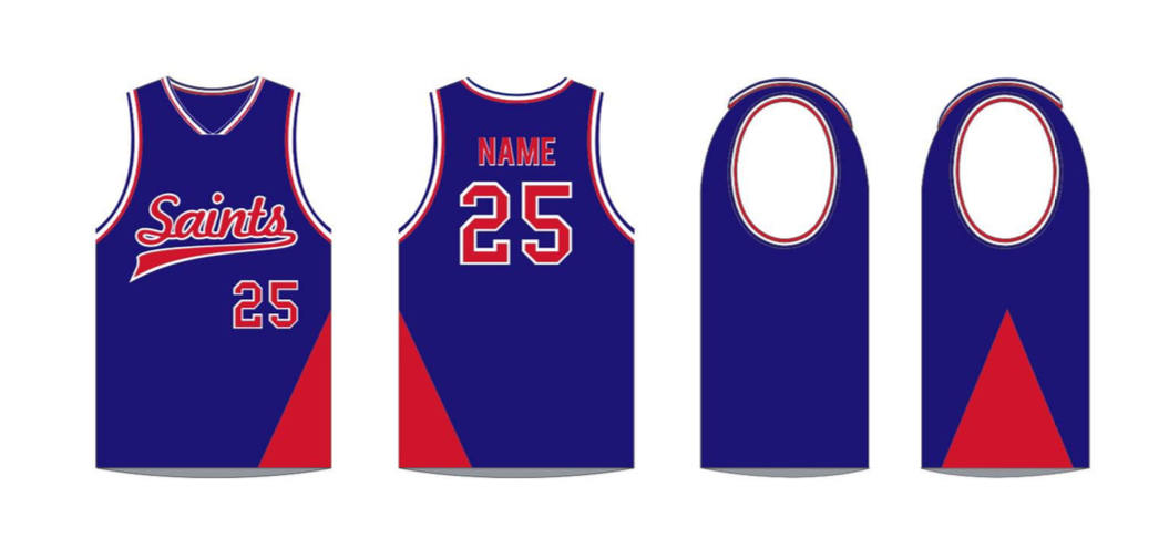 Order Your Saints Uniform / Merchandise – Saints Basketball Club